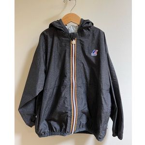 K-Way for Crewcuts Windbreaker Zip Up Hooded Long Sleeve Jacket (Packable)